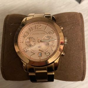 Michael Kors rose gold watch